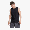 Russell Athletic Men's Dri-Power Cotton Blend Sleeveless Muscle Shirts, Moisture Wicking Odor Protection UPF 30+, Size M