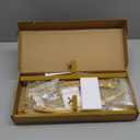 Fomcet 6FTx2.6FT Metal Gold Wedding Arch Backdrop Stand Balloon Arched Frame for Ceremony Birthday Party Graduation Bridal Baby Shower Anniversary Background Decoration (6x2.6FT(HxW))