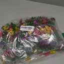 Der Rose UV Resistant Artificial Hanging Flowers for Outdoors,bSilk Cascading Fake Spring Hanging Flowers for Outdoor Porch Fence Balcony Garden Yard Decor (Red/Purplish/Rose Red/Yellow)