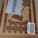 Eyliden Broom, Angle Broom with 57" Long Handle, PET Bristles - Fit Heavy-Duty Cleaning, Also Works Well Fine Dust - Commercial Outdoor Indoor Sweeper for Courtyard Sidewalk Deck Kitchen Lobby, Black