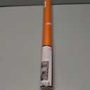 Dimoon 118''x17.7'' Orange Peel and Stick Wallpaper Contact Paper Modern Self Adhesive Wall Paper Removable Renter Friendly Textured Solid Color Shelf Vinyl Roll (118''x17.7'',Tropical Orange)