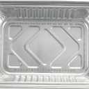 Waytiffer 25Pack Disposable Aluminum Foil Pans with Lids, Heavy Duty Bread Tins 2.25LB - Capacity 8.5x6.3 Takeout Pans, Tin Foil for Reheating, Baking