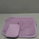 Laptop Case 13.3 inch, 13-13.3 inch Laptop Sleeve Bag Compatible with MacBook Air/Pro 13 / Pro 14, HP Dell ASUS Lenovo Notebook, Neoprene Computer Sleeve Bag with Small Case, Pink
