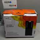 Infrared Sauna Blanket-Sauna Blanket for Home Use and SPA, Portable Design for Relaxation and Detoxification Highest 176, 20-60 Minutes Timer, 6 ft x 2.65 ftSpace Black