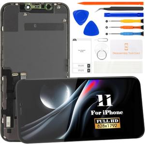SRJTEK for iPhone 11 Screen Replacement for iPhone 11 LCD Display Touch A2111 Screen Replacement Sensor A2223 Digitizer for iPhone A2221 Screen Assembly Kits (Incell,Black)