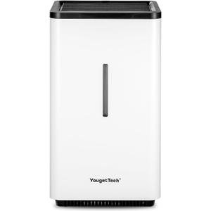 Evaporative Humidifiers |6.5L(1.8Gal) Tank for Whole Room no mist Humidifier | 30 W Cool Humidifiers Evaporative | 7 Speed | MAX Output 1500 ml/h | Auto Humid | Top Filling | White
