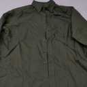 Van Heusen Men's Dress Shirt Regular Fit Oxford Solid (17.5"-18" Neck 34"-35" Sleeve, Dark Green)
