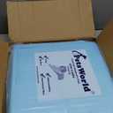 PETSWORLD Enormous Dog Training & Potty Pads, 37x54 inch - Tear Resistant with Strong Leak-Proof Backing, Optional Adhesive Tape, 25 Count