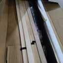 KEIKI Full Size Upholstered Platform Bed Frame with Cute Rabbit Ear Shaped Headboard and Pocket, for Boys and Girls, Platform Bed with Guardrail and Slats, No Box Spring Required, Easy Assembly, Beige