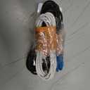 5 x Premier Value, Aux Cable 3.5ft, 3 Black, 1 white and 1 blue