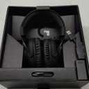 Logitech G Pro X Wired Gaming Headset: Blue VO!CE Detachable Boom Mic, DTS 7.1, 50 mm Drivers, USB/3.5mm Aux, Spare Memory Foam Ear Pads, USB DAC & Bag Included - Black