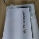 Piepooye Vintage Glass Pendant Light Farmhouse Black Chandelier 4.72" Mini Adjustable Hanging Ceiling Light Fixture for Kitchen Island Dining Room Bedroom Foyer Entryway