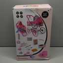 deAO Baby Doll Stroller Set Baby Doll Accessories Playset Pretend Play Toys with 12" Baby Doll,Foldable Stroller,2 Sets Doll Clothes High Chair Christmas Birthday Gift for Toddler Girls 3-7