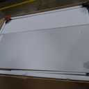 YITAHOME Vanity Desk Set with Large 35" LED Mirror and Lights, Makeup Table with 4 Drawers & Stool, 2 AC Outlets and 2 USB Ports, Adjustable Lighting, Modern Ample Storage Dressing Table, White