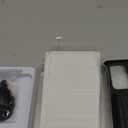 Furiet Wallet Case for Samsung Galaxy Note 20 5G & Tempered Glass Screen Shoulder Strap Ring Buckle Flip Organ Purse, Card Holder Stand Phone Cover for Note20 Notes 20s Twenty Not S20 Women Men Black