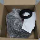 Savadicar Locking Gas Cap Cover, Fuel Filler Tank Door with Lock Compatible with 2018-Present Jeep Wrangler JL JLU 4XE 2 and 4 Door, ABS + Aluminum Alloy Structure, Replacement Accessories, Pink