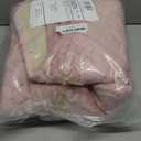 Velvet Couch Cover, Washable Sectional Sofa Cover, Anti Slip Sofa Slipcover for 3 Cushion Couch Sofa L Shaped Armrest Backrest, Furniture Protector Covers for Pets Kids (1PC,Pink,36"63")