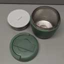 Thermo Food Jar for Hot Food Adults 32OZ Soup Thermo Lunch Containers Wide Mouth Vacuum Insulated Stainless Steel Leakproof Bento Box with Spoon (Green)