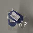 2 x Bygone Mark Bookmark with Pen Holder, 26 Letters Magnetic Leather Bookmarks Personalized Book Mark for Book Lovers, Magnetic Bookmark Pen Holder with Cross for Women Men(Blue-M)