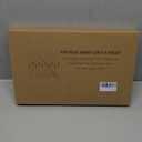 Leejec Christmas Tree Candles with Wand Remote, 10 Pack Battery Operated Flameless Taper Window Candle, Flickering Warm Light, Xmas Tree Decorations with Crystal Ball Hook, Wedding Home Gift