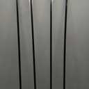 2 Sets 4FT Sliding Door Track for 1/8" Thick Panels Closet Glass Doors Plastic Cabinet Window Sliding Track (Black)