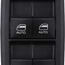 Obaee Master Power Window Switch Door Lock Main Control Button Front Left Driver Side Compatible with 2009 2010 2011 2012 Dodge RAM 1500/2500/3500 Pickup Crew Cab Quad Replacement 4602863AB 4602863AC