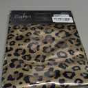 2 Pack Standard Pillow Cases  Silky Smooth Pillow Covers  Satin  Great for Hair & Skin  Luxury  Satin Pillowcase - Set of 2  Leopard (Brown)