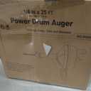 Power drum auger