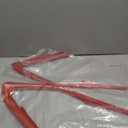 for Camaro Inner Door Panel Trim, Door V Shape Panel Cover Compatible with Chevrolet Camaro 2016-2023, Red