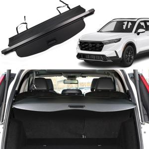 Cargo Cover for Honda CRV 2023 2024 2025 CR-V Accessories Trunk Cover Extra Cover Style Rear Trunk Security Cover Shielding Shade, Black