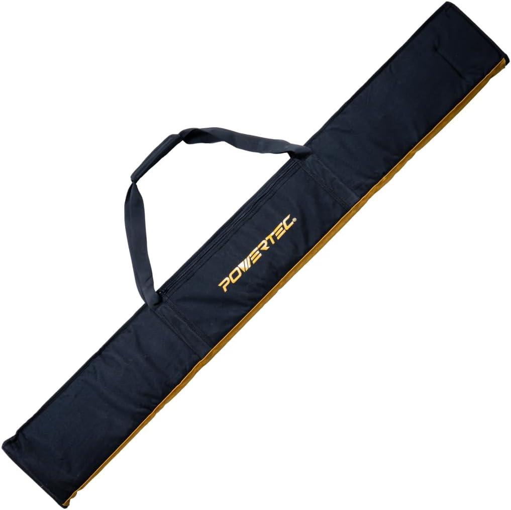 POWERTEC 71411V 59" Track Saw Guide Rail Bag for Makita, and DEWALT | W/Dual-Sided Padding For Secure Rail Placement
