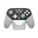 GameSir Super Nova Wireless Gaming Controller for PC/Switch/iOS/Android, Hall Effect Stick & Trigger, RGB Lighting, Swappable ABXY, Detachable Faceplate, 1000mAh with Charging Dock - Black&White