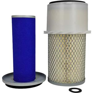XYZIL Outer Inner Air Filter Set Compatible with John Deere AM108184 AM108185 655 855 955 3215A 3225B F1145 F912 F915 F925 F932 Tractor Primary Secondary