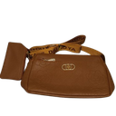 Classic Quilted Chain Shoulder Bag for Women, Genuine Soft Cow Leather Underarm Purse, Fashion