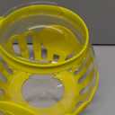 Ecolution Patented Micro-Pop Microwave Popcorn Popper with Temperature Safe Glass, 3-in-1 Lid Measures Kernels and Melts Butter, Made Without BPA, Dishwasher Safe, 3-Quart, Yellow