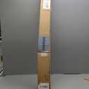 Black Curtain Rod-EUPLAR 1 Inch Long Curtain Rod with Decorative Square Finials, 72-144 Inch Adjustable Window Curtain Rods for Living Room,Kitchen