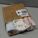 3-Pack Organic Baby Swaddle Sleep Sacks - Swaddles for Newborns, Infant 0-3 Months, Baby Girls, Boys, Soft & Snug Newborn Sleep Sack, Nursery Swaddling Blankets (Beach Day)