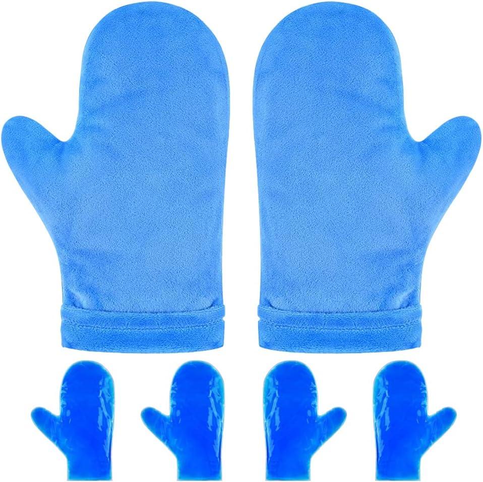 Hot & Cold Therapy Gloves | Ice & Heat Pain Relieving Mittens | Microwavable & Freezable, Arthritis, Finger & Hand Injuries, Carpal Tunnel - Small, Medium