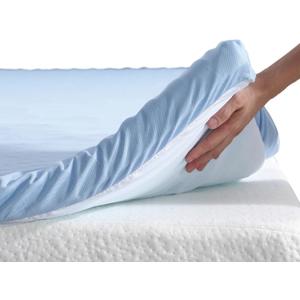 Roost Sleep Cool Cloud 3 Inch Gel Memory Foam Queen Mattress Topper  Cooling Bed Topper for Back Pain and Pressure Relief, Removable Washable Cover, Ventilated Design, Fits Queen Beds