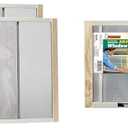 Frost King 2AWS1845 and AWS1037SP Marvin Adjustable Window Screens, 18in and 10in High