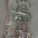 QiCaiJia Kitchen Rugs Non Slip Washable, Absorbent and Stain Resistant Kitchen Sink Mats for Floor, Comfortable Braided Runner Rugs for Kitchen, Hallway, Laundry & Sink, Easy to Clean, 17"x30", Brown