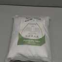 YellyHommy Stall No Hook Shower Curtain with Snap in Fabric Liner Set Less Time White Waffle Shower Curtain for Bathroom 75" L x 60" W