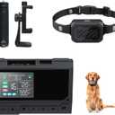 AOZOOM 3-in-1 Wireless Dog Fence System-Training, Safe Zone & Blocker Modes,Waterproof Dog Collar, Dog Electric Fence Wide Remote Range Indoor Outdoor