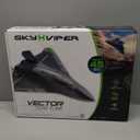 Sky Viper Vector Performance RC Plane, up to 45 MPH, 1-Touch Stunts, Rechargeable Battery