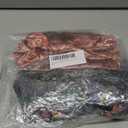 XEF Headbands for Women Bohemian Wide Floral Thick Hair Band No Slip Gym Elastic Twist Knot Athletic Headband Sweatbands Fashion Hair Accessories for Teen Girls