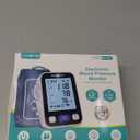 RunStar Upper Arm Blood Pressure Monitor with Wide Range Cuff (8.6'' -16.5'') for Home Use FSA&HSA Eligible, Automatic Digital BP Machine with Storage Bag, 2x99 Reading Memory