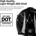 XFMT Kids Dirt Bike Helmet Youth Motorcycle Helmet DOT-Certified Full Face Helmets for Motocross ATV Off-Road Street Bike with Goggles & Gloves, Black Spider X-Large