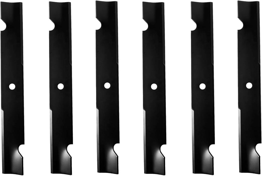 ZALANA Replacement Lawn Mower High Lift Blades for 038-0005-00 - Compatible with Bad Boy 54" MZ Magnum Model Series Rotary 54" Deck Lawn Mower - 6 Pack