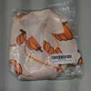 MBZJSDKHLK Women's Halloween Pajamas Set Silk Satin Ghost Pumpkin Print Long Sleeve Button Down Shirt 2 Piece Pjs Shorts Sets, Size M