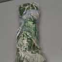 Micoson Womens Plus Size Tops 3/4 Ruffle Sleeve Shirts Crewneck Pleated Blouses Dressy Casual Fashion Tunic Top 3XL